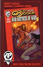 Gold Digger: War Mistress Of Mars 4 cover