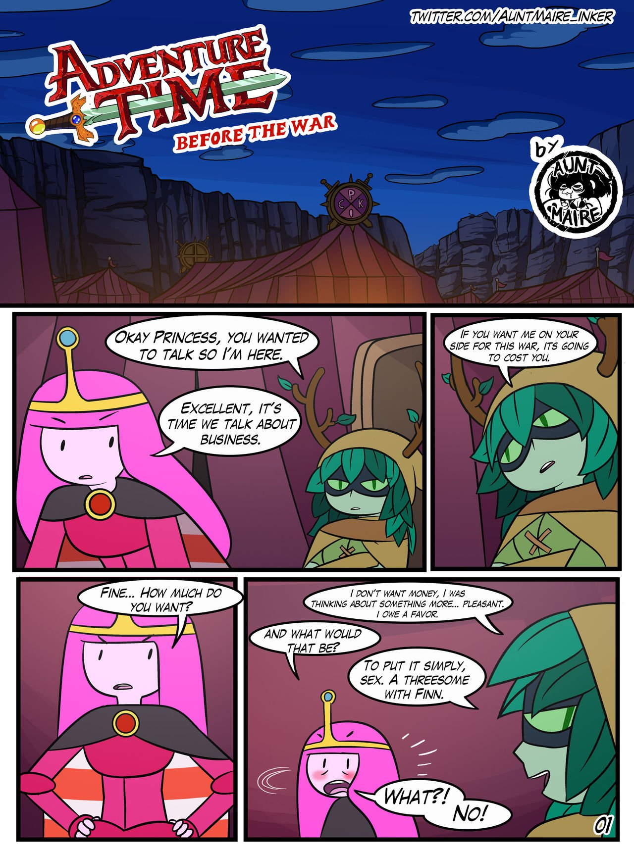 Adventure Time: Before the War cover