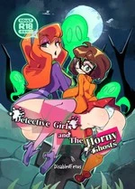Detective girls and The Horny Ghost cover