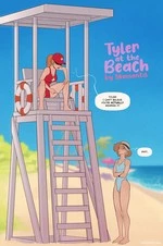 Tyler at the beach cover