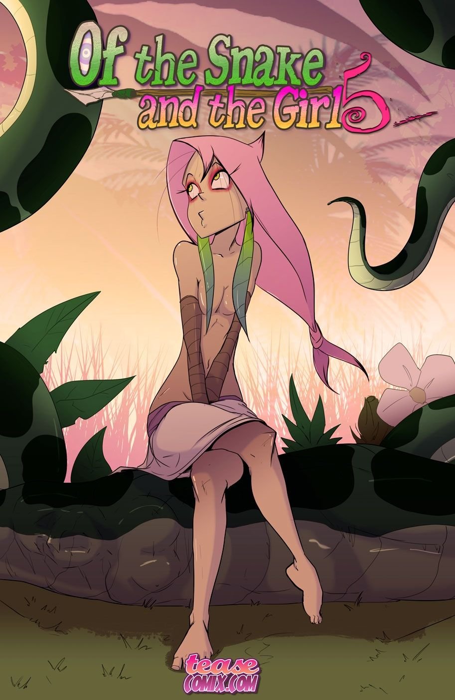 The Snake and The Girl 5 cover