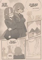 Perverted futanari secretly pushed her virgin girlfriend into 'compensated dating' and got her addicted to it! cover