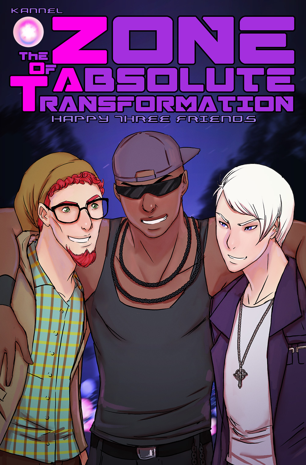 The Zone of Absolute Transformation: Happy Three Friends cover