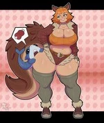 Squirrel Girl & Jeff cover