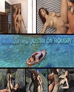 Amanda and Justin on Holiday cover