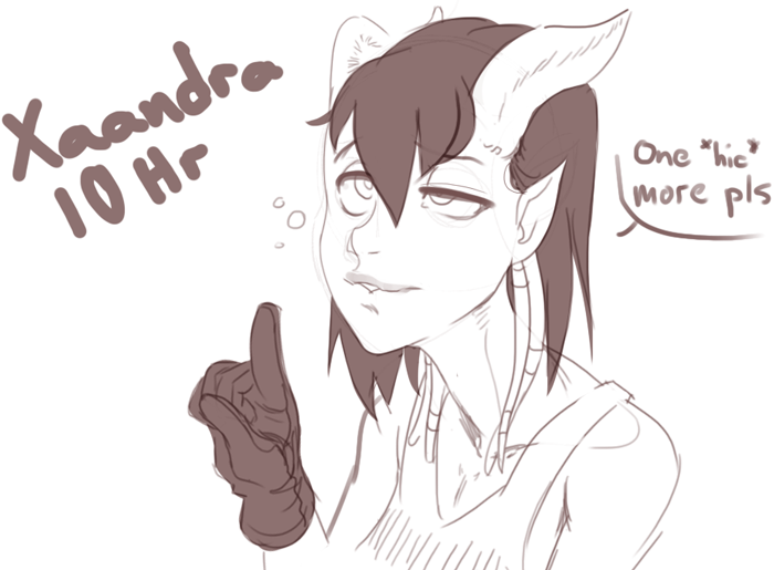 Xaandra(Draenei) 10hr cover