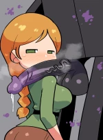 Alex and her enderman cover