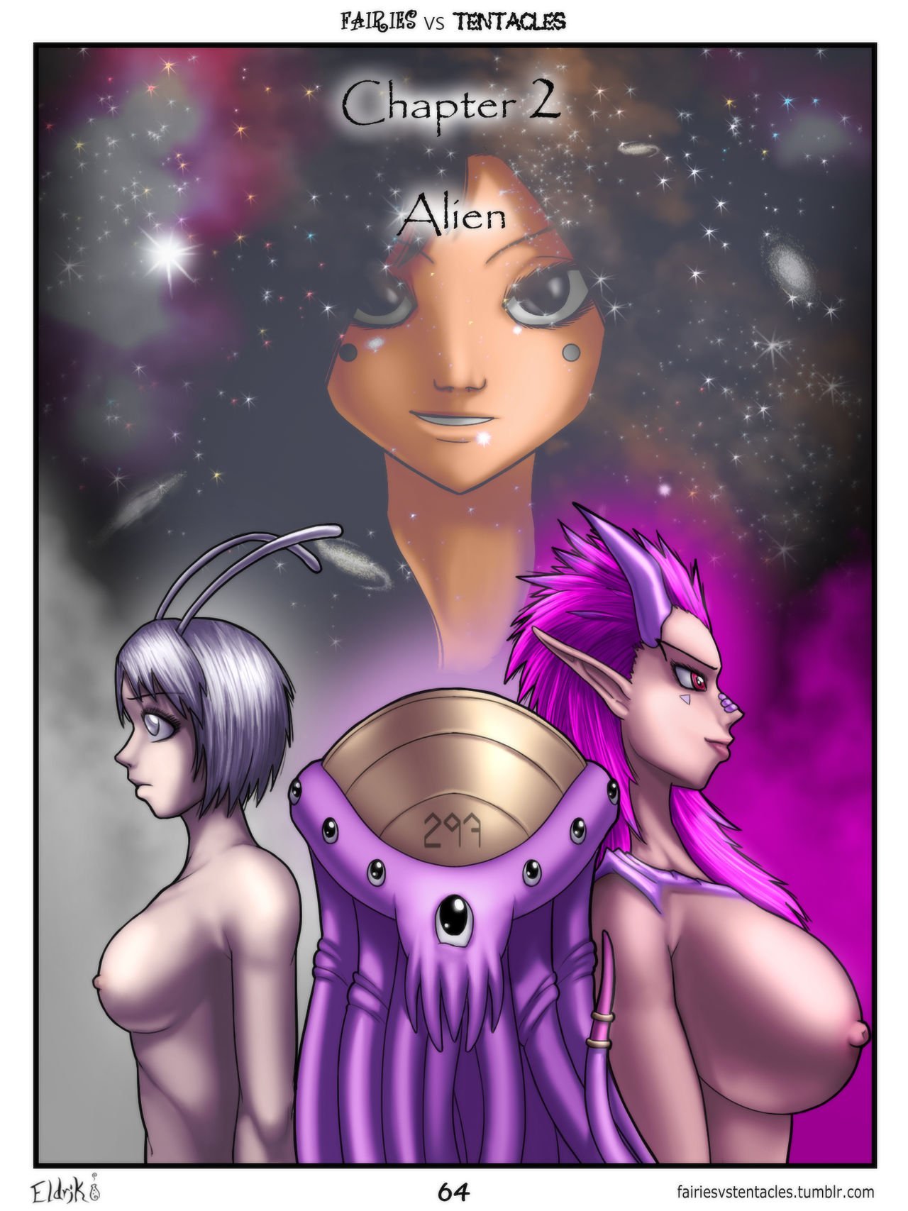 Fairies vs Tentacles 2 cover