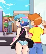 Ramona fingerbang + Halloween Snafu cover