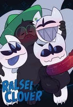 Ralsei x Clover cover