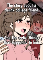 A story about a drunk college friend | Yotta Daigaku no Tomodachi ni Warui Koto o Suru Hanashi cover