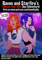 Raven and Starfire's Choose Your Own Sex Adventure! cover