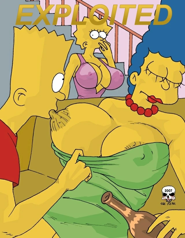 The Simpsons: Exploited cover