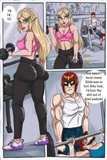Captain Falcon x Princess Zelda cover