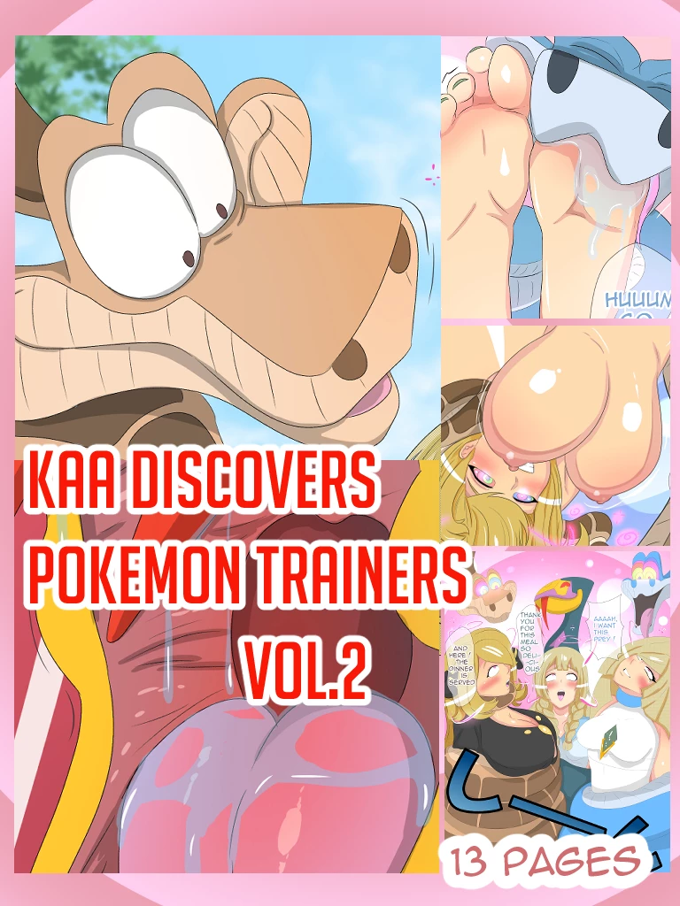 Kaa discovers pokemon trainers Vol.2 cover