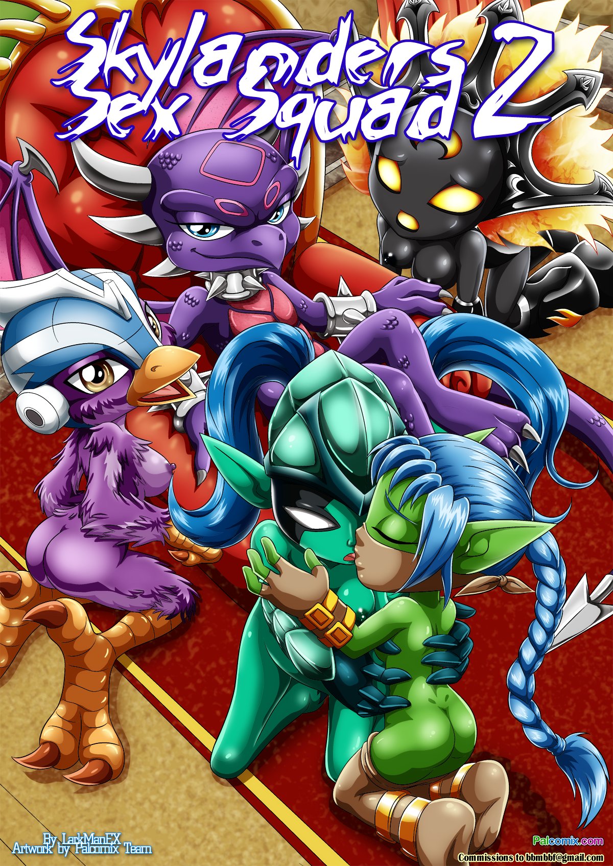 Skylanders Sex Squad 2 cover