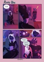 Purple and Blue cover