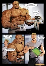 Thing x Human Torch cover
