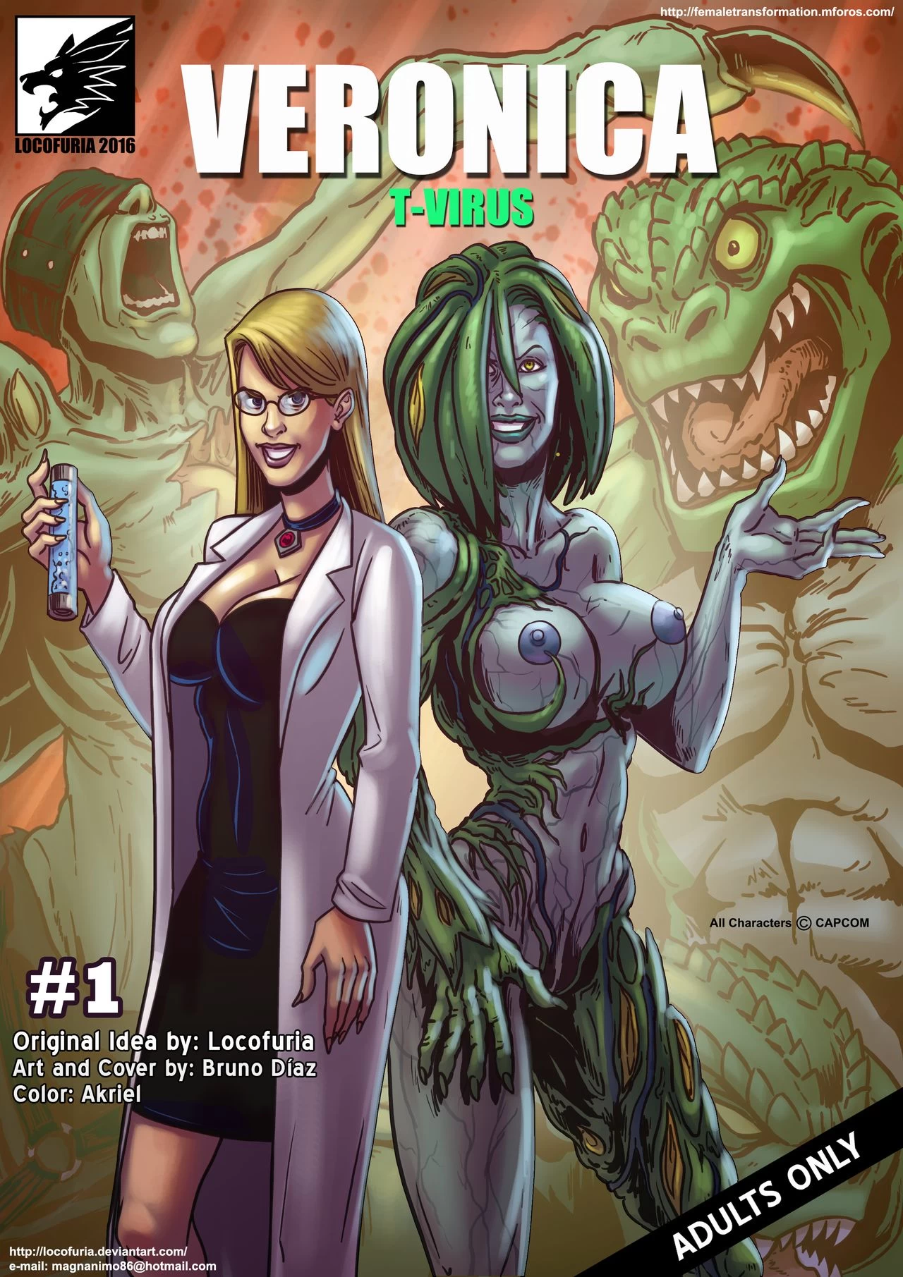 Veronica T-Virus cover