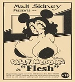 Sally McBoing in "Flesh" cover