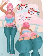 Valentines slime girl breeding cover