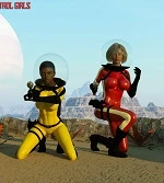 The Space Patrol Girls cover