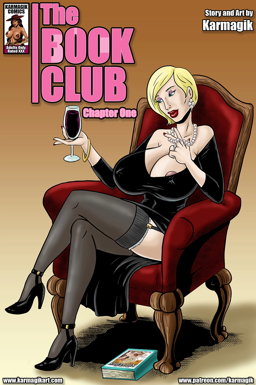 The Book Club [colorized] cover