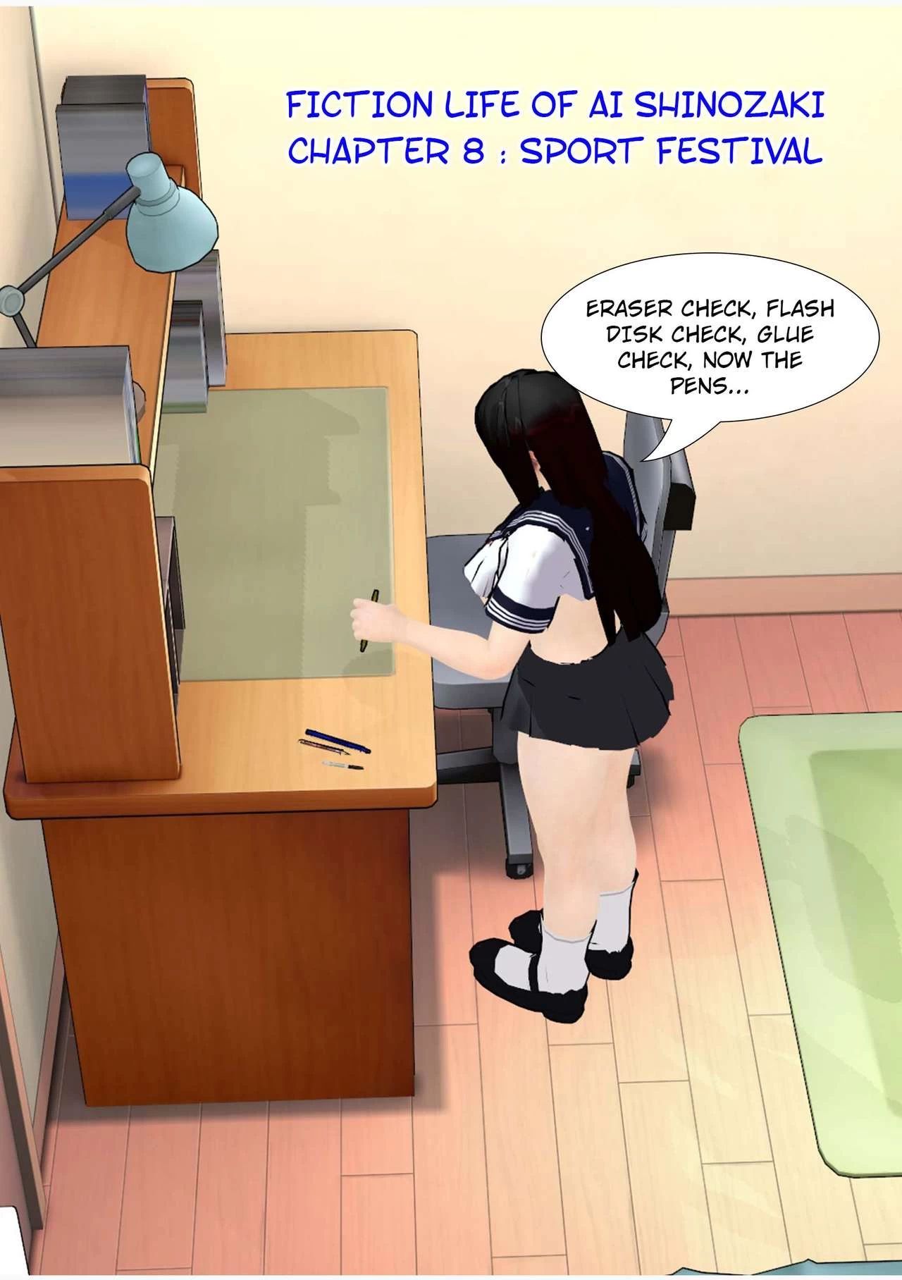 fiction life of ai shinozaki - chapter 8 remastered. [Hong_mei_ling] cover