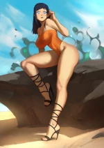 Hinata at the Beach cover