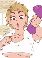 Hip mom finding her son's toys cover