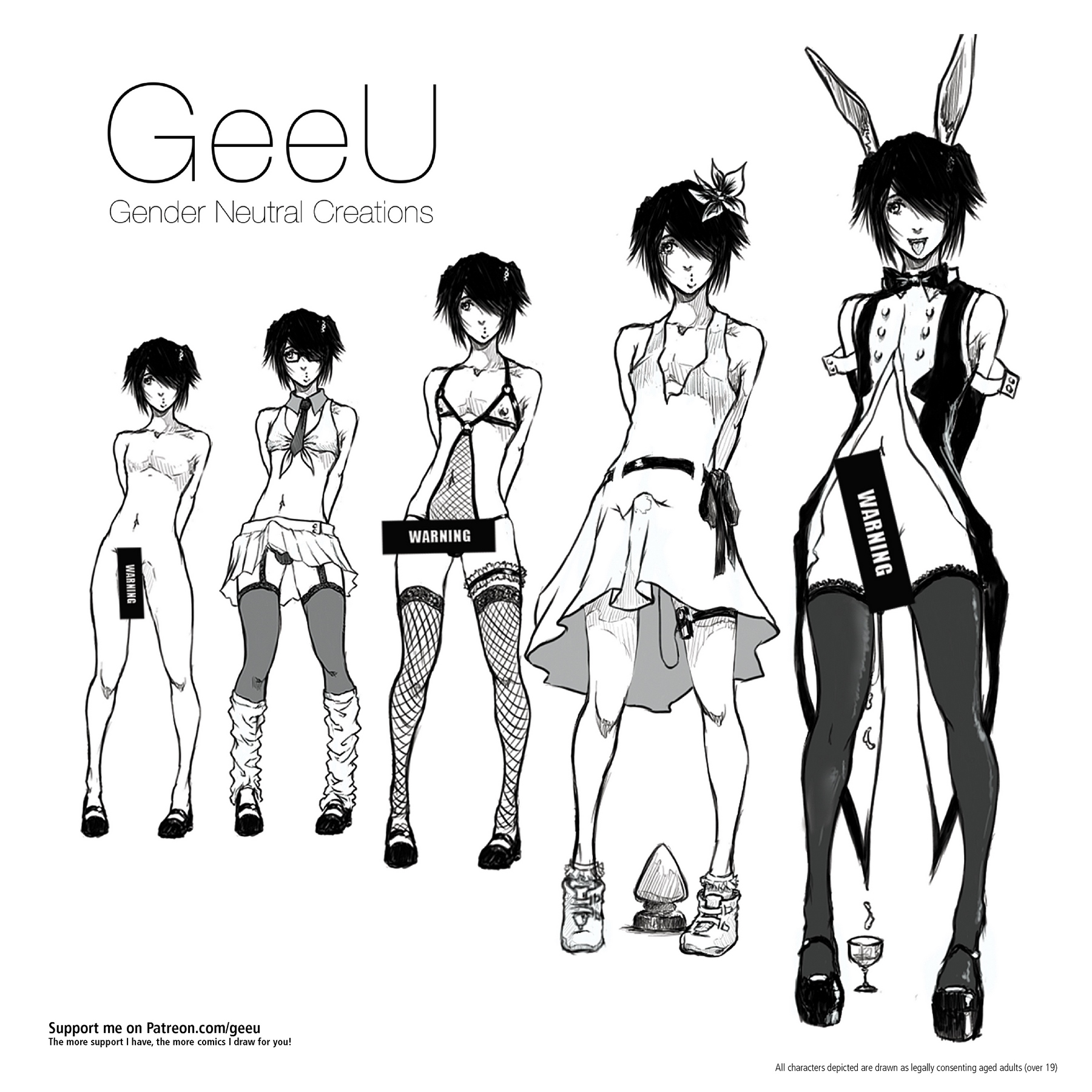 GeeU Presents Gender Neutral Creations 2 cover