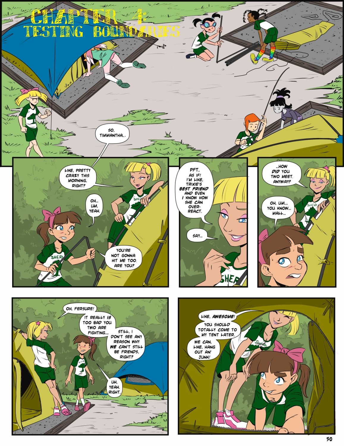 Camp Sherwood 4 cover