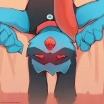 Blue guy cover