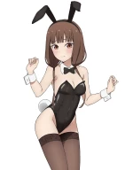 Miko Iino Bunny Girl Photoshoot cover