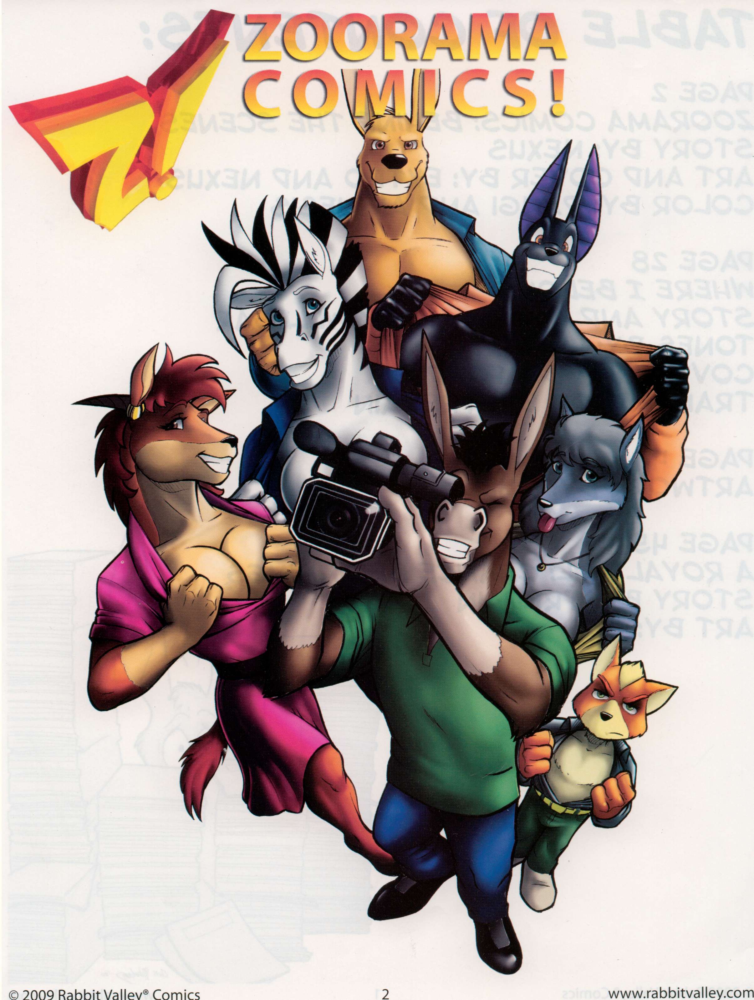 Zoorama comics cover