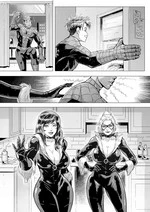 Peter Parker's average day with Felicia and Mary Jane cover