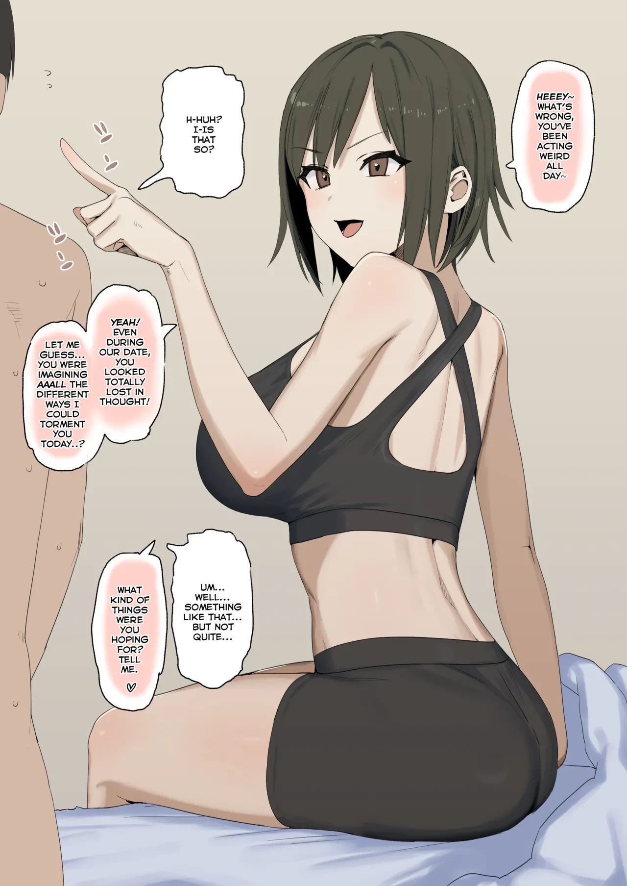 Sadist Girlfriend's Cuckold Play POV Report + After cover