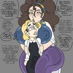 Futa Gwen Stacy x Olivia Octavius cover