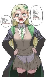 Female Draco Malfoy doesn't like you cover