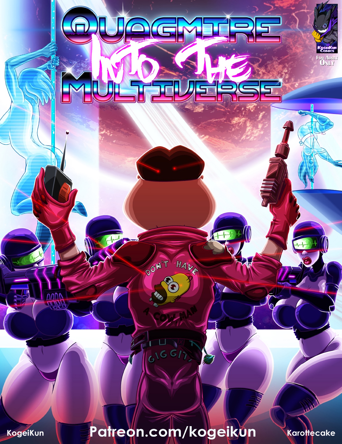 Quagmire Into the Multiverse cover
