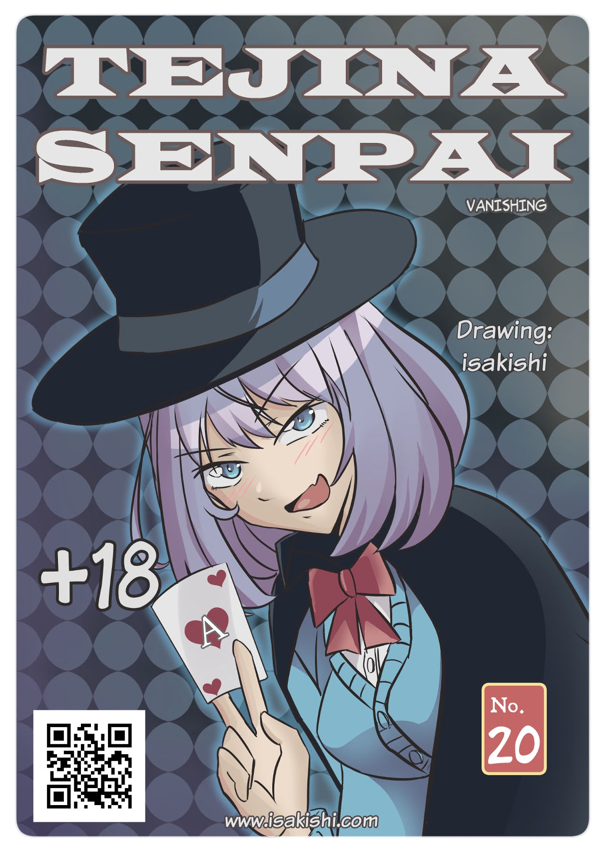 Tejina Senpai Vanishing cover
