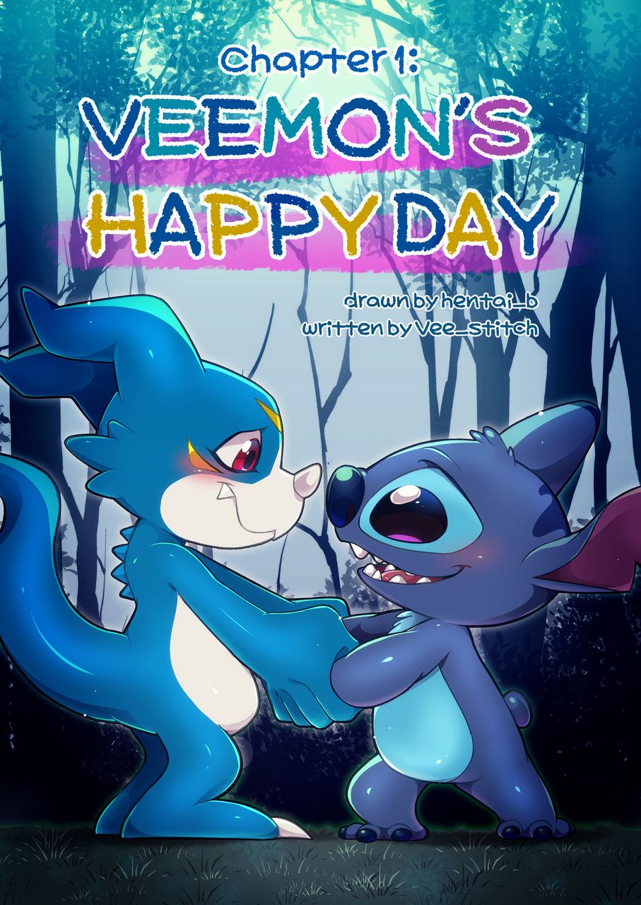 Veemon's Happy day cover