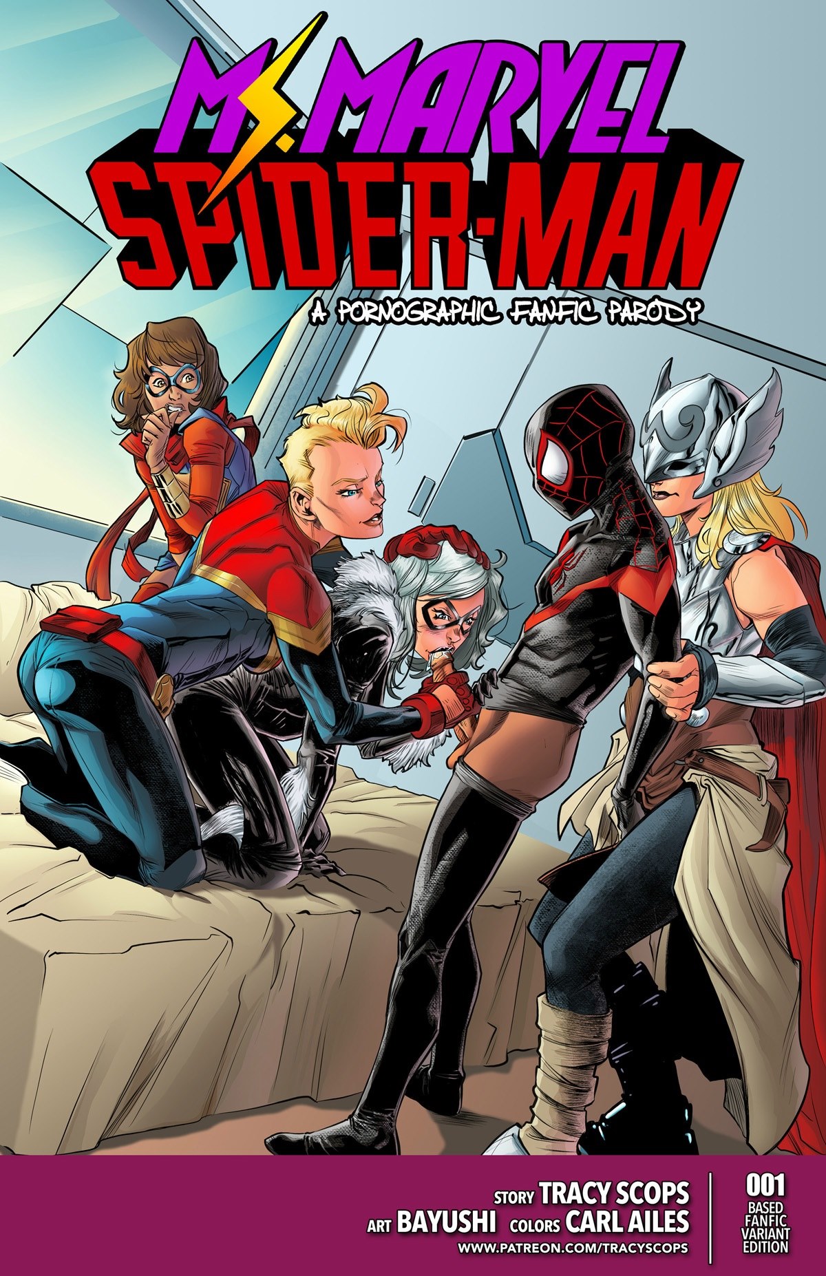Ms.Marvel Spider-Man cover