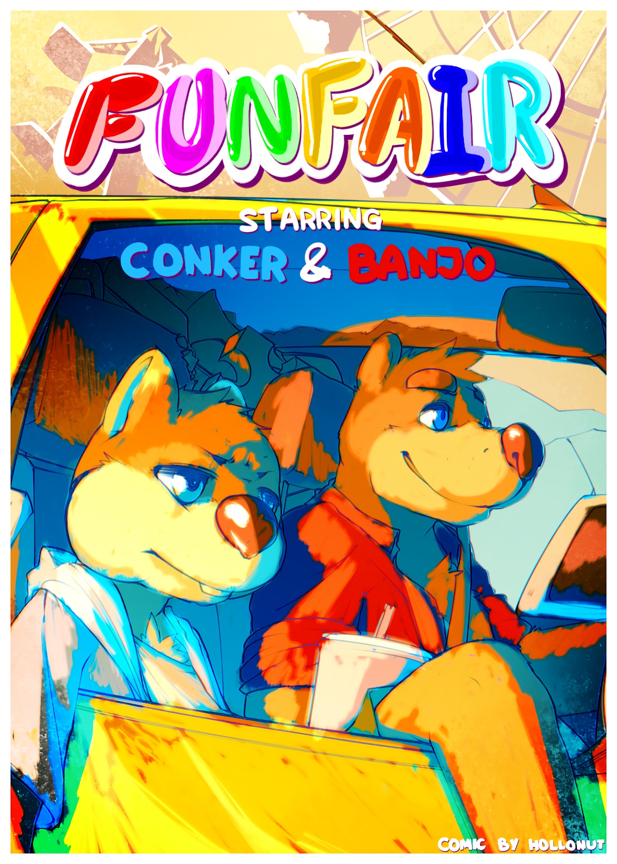 FUNFAIR, starring Conker & Banjo cover