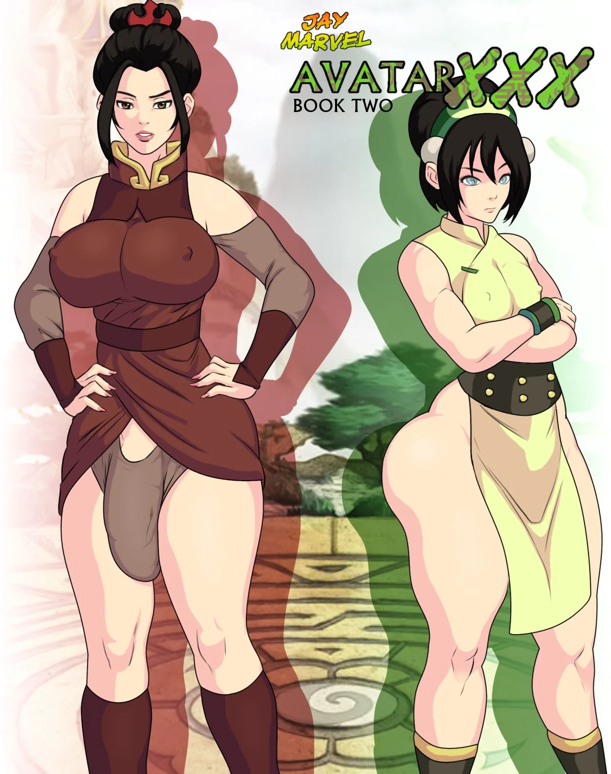 Avatar XXX Book two cover