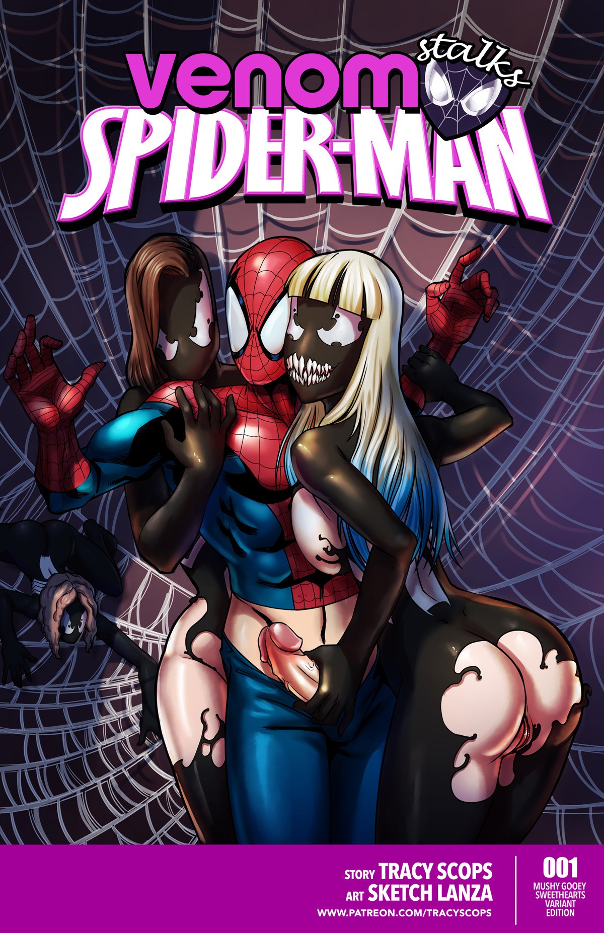 Venom Stalks Spidey cover