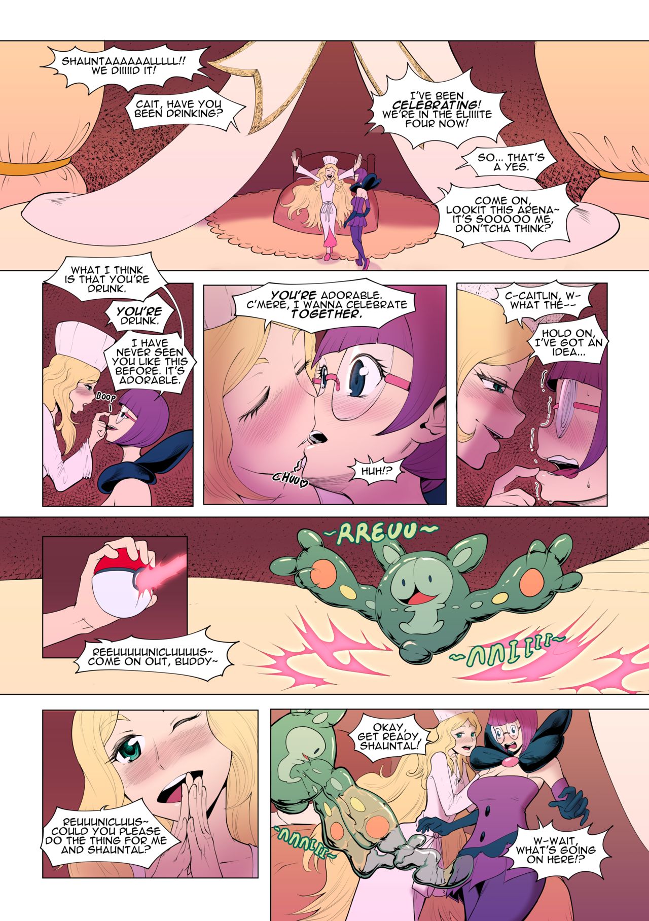 Caitlin and Shauntal cover