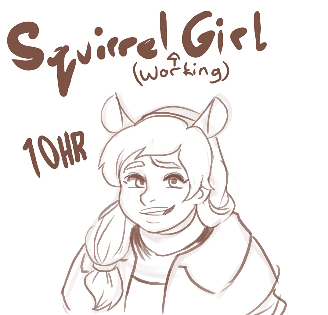 Squirrel (Working) Girl 10hr cover
