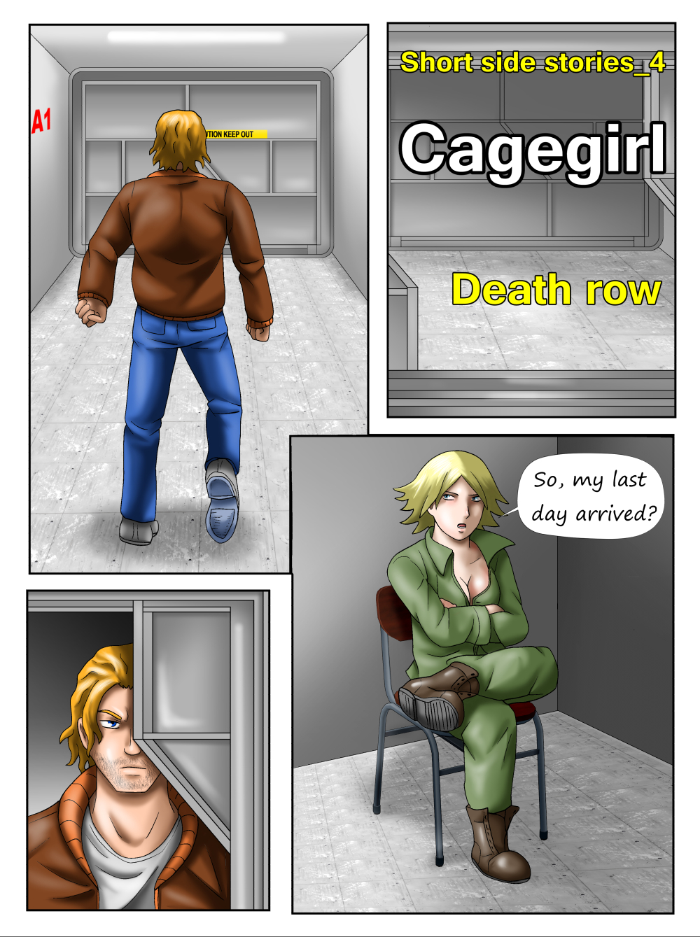 Cagegirl 4- Death Row cover