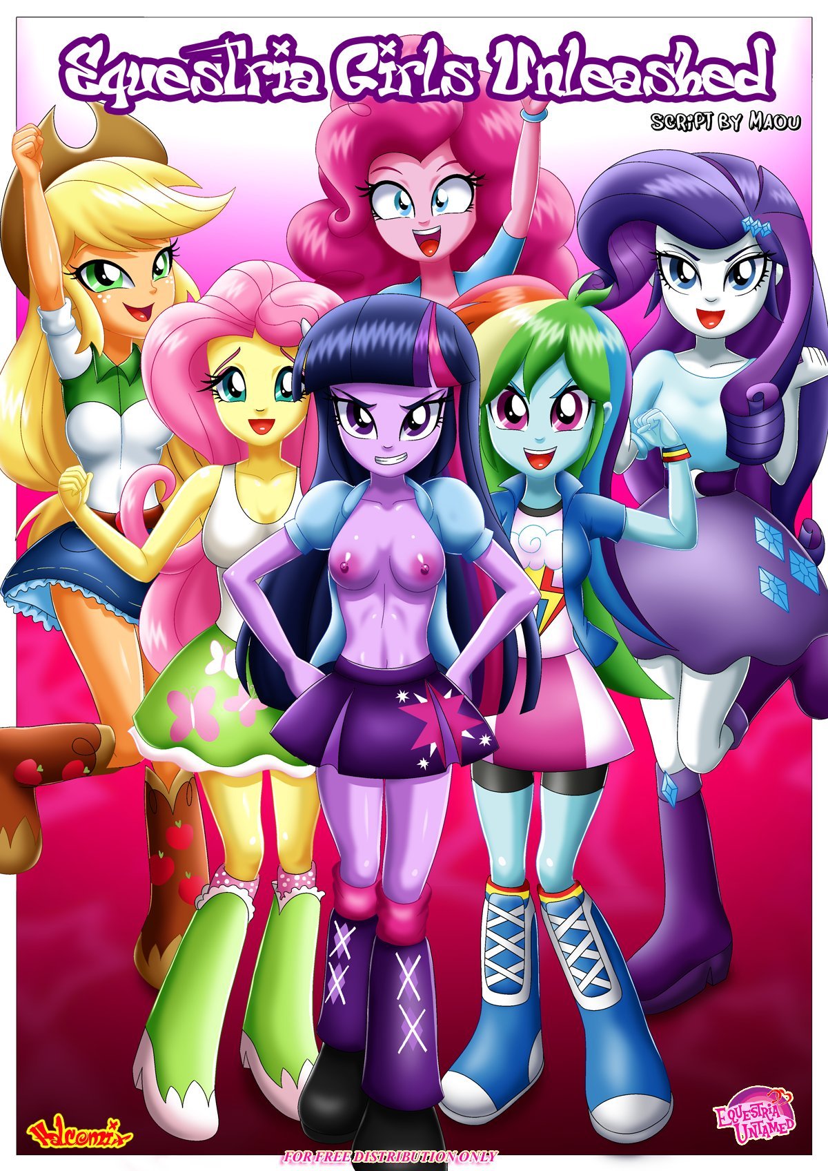 Equestria girls unleashed cover